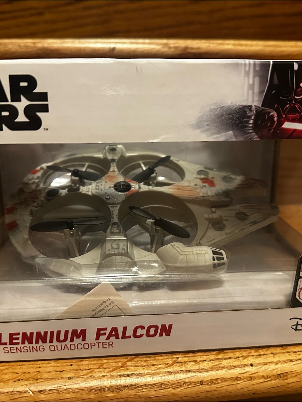 Star Wars Millennium Falcon Quadcopter - Gray with Red Accents